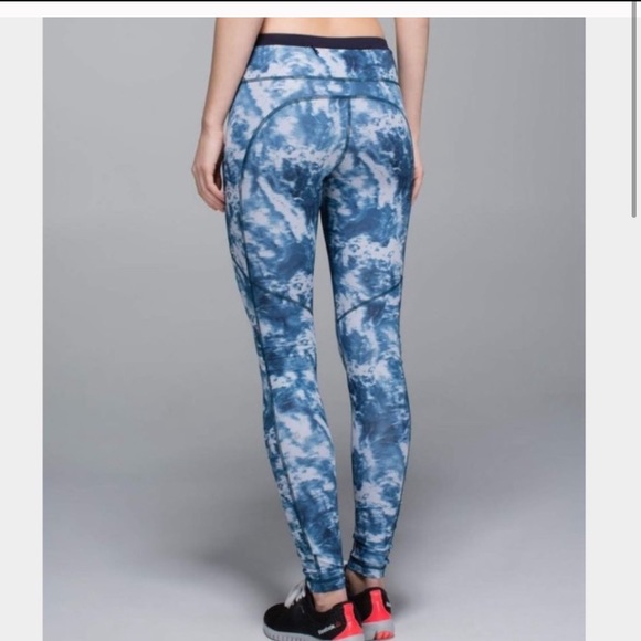 NWOT Lululemon Full Length Leggings Tie Dye - Picture 6 of 7